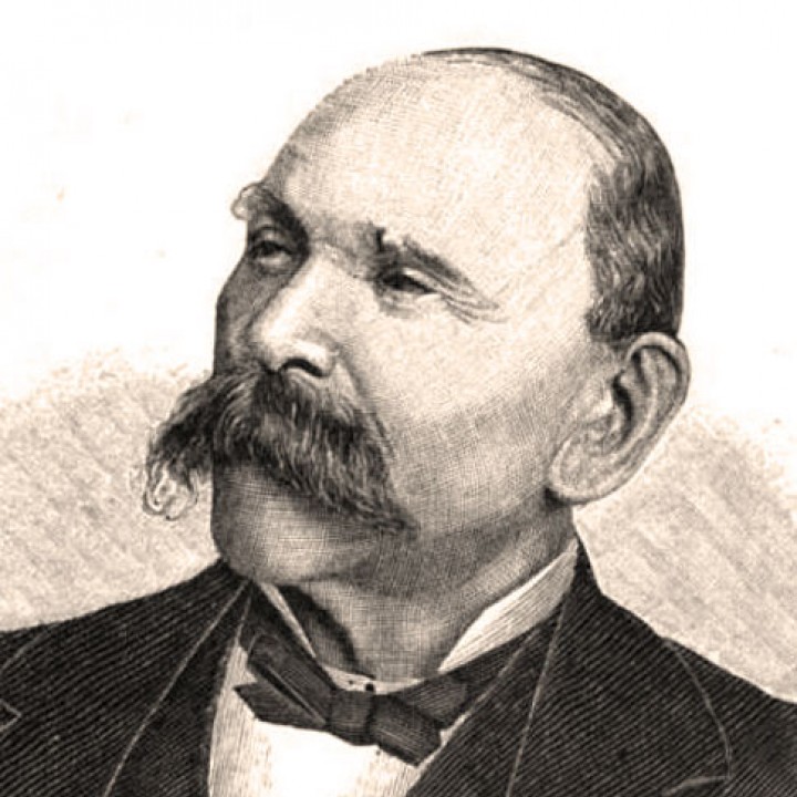 portrait engraving of Robert Harlan