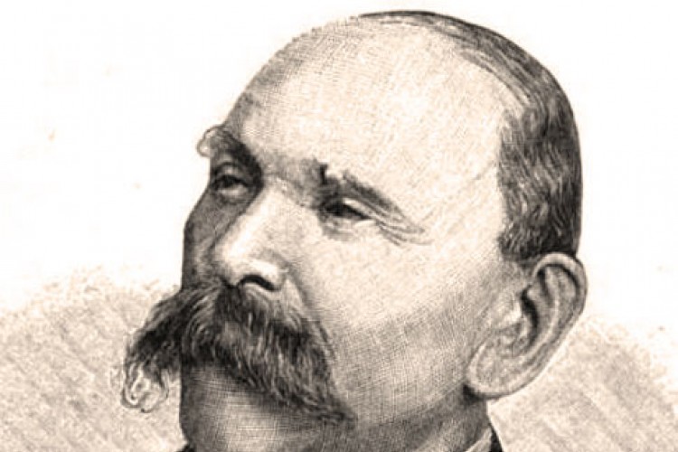 portrait engraving of Robert Harlan